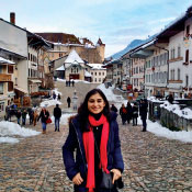 Malahat Mazaher ’16, an admissions ambassador, spent fall semester studying abroad in Switzerland.