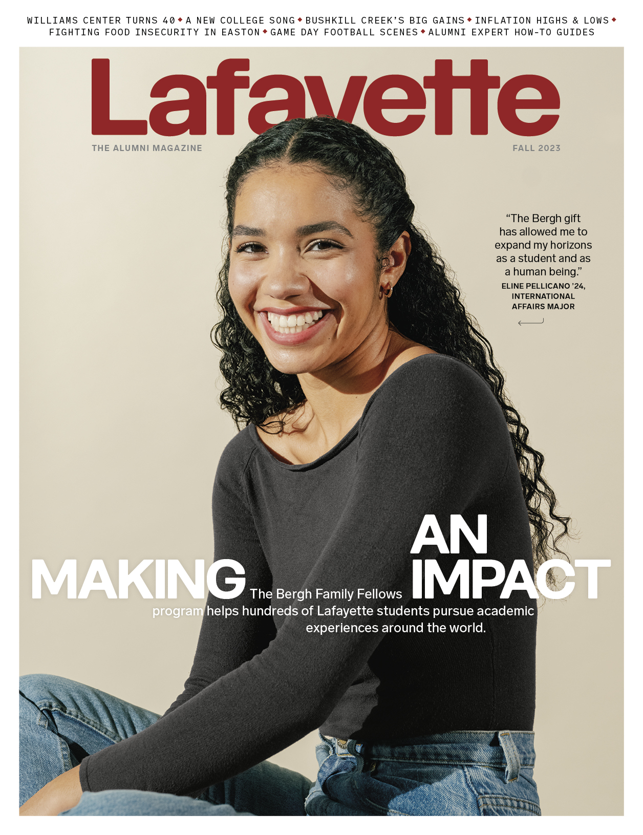 Lafayette Magazine isuue cover
