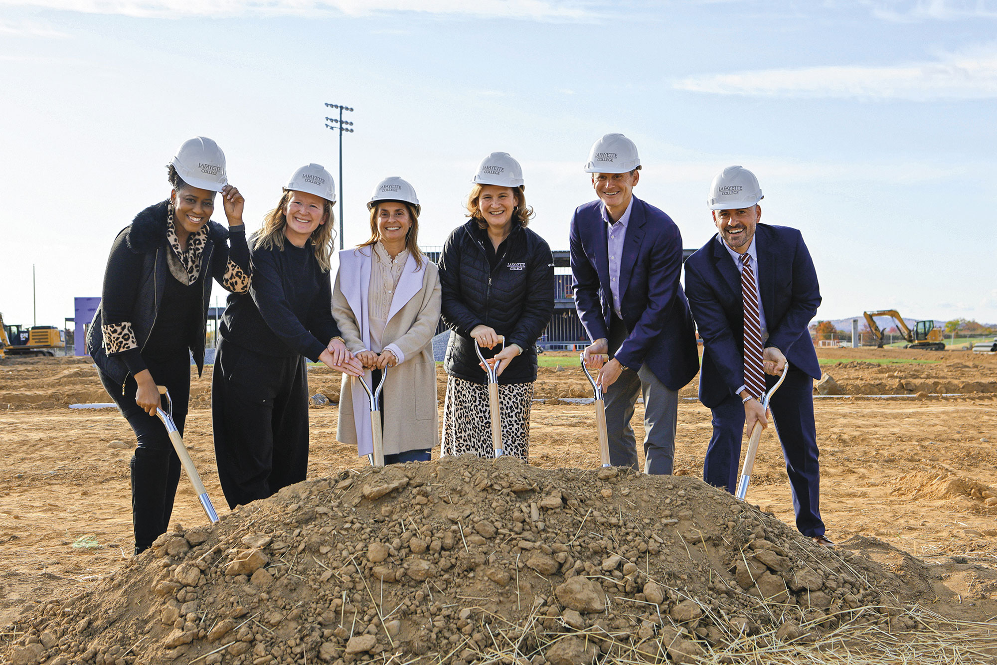 Groundbreaking at Wallach